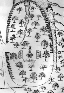 План Екатерининской пустыни. XVII век.jpg